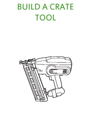 Build Your Own Crate Tool, Enter the dimensions and we tell you how to build it.