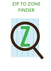 Zip To Zone Calculator